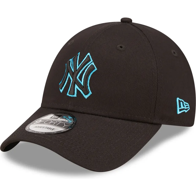 siltovka-zaoblena-cierna-nastavitelny-9forty-neon-outline-new-york-yankees-mlb-new-era