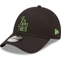 siltovka-zaoblena-cierna-nastavitelny-9forty-neon-outline-los-angeles-dodgers-mlb-new-era