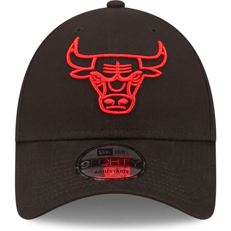 siltovka-zaoblena-cierna-nastavitelny-9forty-neon-outline-chicago-bulls-nba-new-era