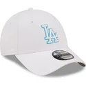 siltovka-zaoblena-biely-nastavitelny-9forty-neon-outline-los-angeles-dodgers-mlb-new-era