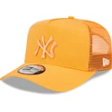 siltovka-zaoblena-oranzova-snapback-a-frame-tonal-mesh-new-york-yankees-mlb-new-era