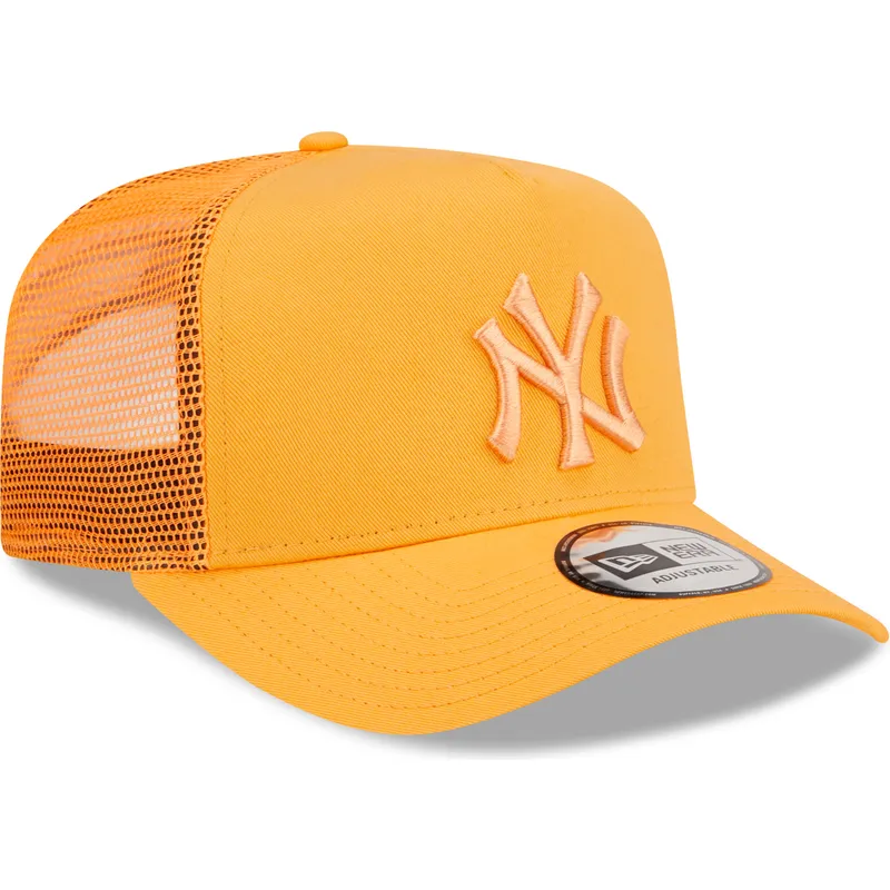 cap-zaoblena-orange-snapback-a-frame-tonal-mesh-new-york-yankees-mlb-new-era