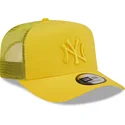 cap-zaoblena-yellow-snapback-a-frame-tonal-mesh-new-york-yankees-mlb-new-era