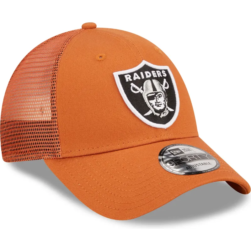 siltovka-zaoblena-oranzova-nastavitelny-a-frame-home-field-las-vegas-raiders-nfl-new-era