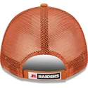 cap-zaoblena-orange-adjustable-strap-a-frame-home-field-las-vegas-raiders-nfl-new-era