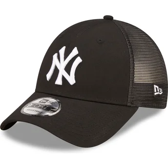 Šiltovky zaoblená kamionista čierna nastaviteľný pásik A Frame Home Field New York Yankees MLB New Era