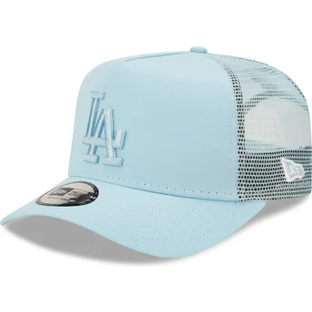 siltovka-zaoblena-modra-snapback-a-frame-tonal-mesh-los-angeles-dodgers-mlb-new-era