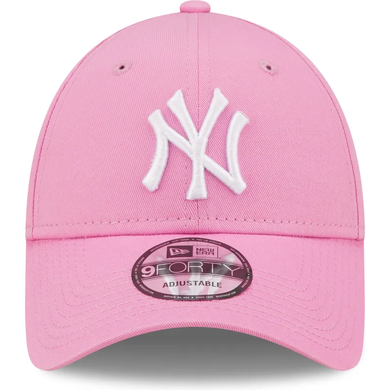 siltovka-zaoblena-ruzova-nastavitelny-9forty-league-essential-new-york-yankees-mlb-new-era