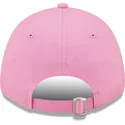 new-era-9forty-league-essential-verstellbare-rosa-kappe-mit-gebogenem-schirm-und-weissem-logo-der-new-york-yankees-mlb