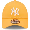 siltovka-zaoblena-oranzova-nastavitelny-9forty-league-essential-new-york-yankees-mlb-new-era
