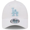 siltovka-zaoblena-biely-nastavitelny-9forty-league-essential-los-angeles-dodgers-mlb-new-era