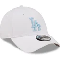 siltovka-zaoblena-biely-nastavitelny-9forty-league-essential-los-angeles-dodgers-mlb-new-era