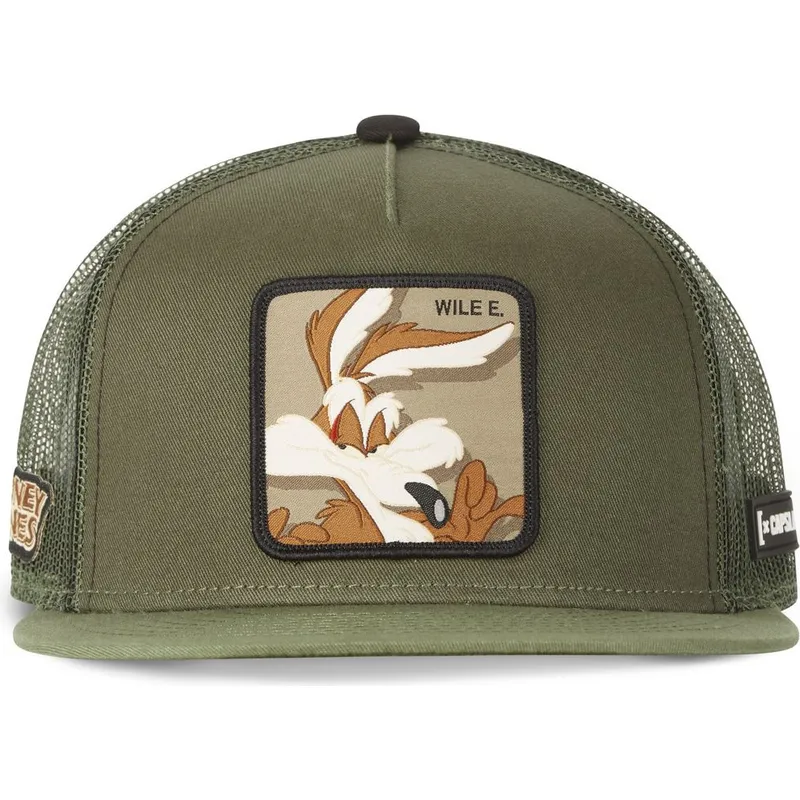siltovky-rovna-kamionista-zelena-snapback-coyote-casf-wi4-looney-tunes-kojot-looney-tunes-capslab