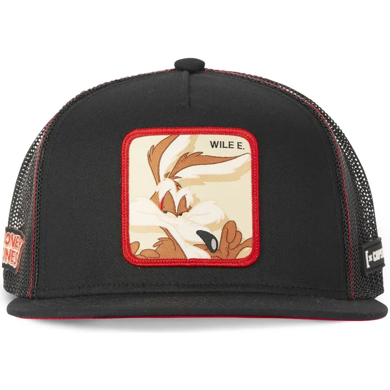 cap-rovna-black-snapback-coyote-looney-tunes-capslab