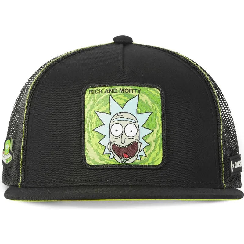 siltovka-rovna-cierna-snapback-casf-ri1-rick-sanchez-rick-a-morty-capslab