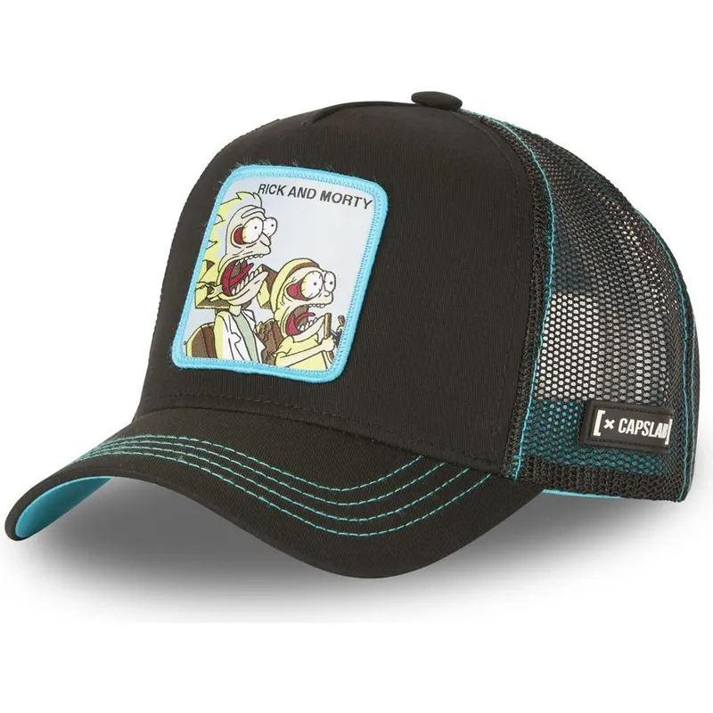 siltovka-zaoblena-cierna-snapback-re3-rick-a-morty-capslab siltovka-zaoblena-cierna-snapback-re3-rick-a-morty-capslab