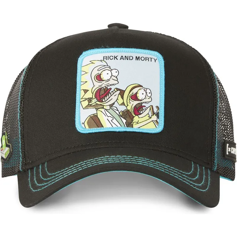 siltovka-zaoblena-cierna-snapback-re3-rick-a-morty-capslab siltovka-zaoblena-cierna-snapback-re3-rick-a-morty-capslab