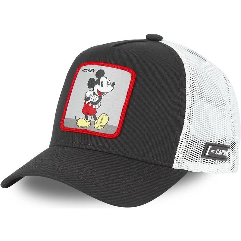 capslab-mickey-mouse-cas-mic4-disney-black-and-white-trucker-hat