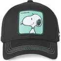 cap-zaoblena-black-snapback-snoopy-peanuts-capslab