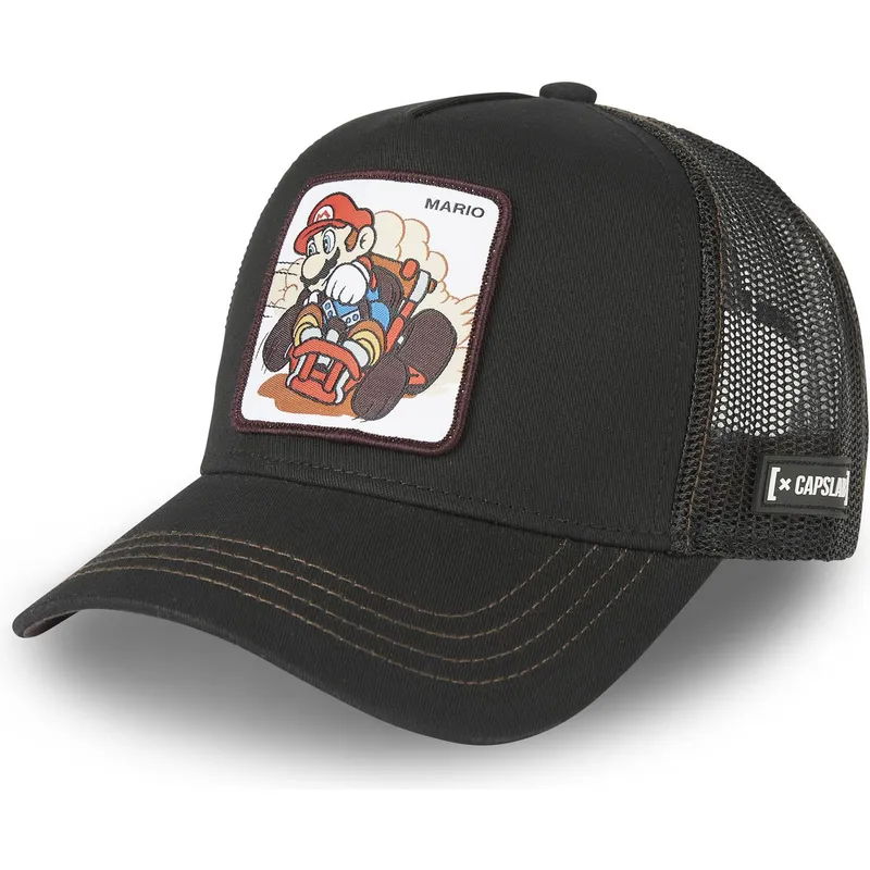 siltovka-zaoblena-cierna-snapback-kart-tur1-bros-mario-super-mario-bros-capslab