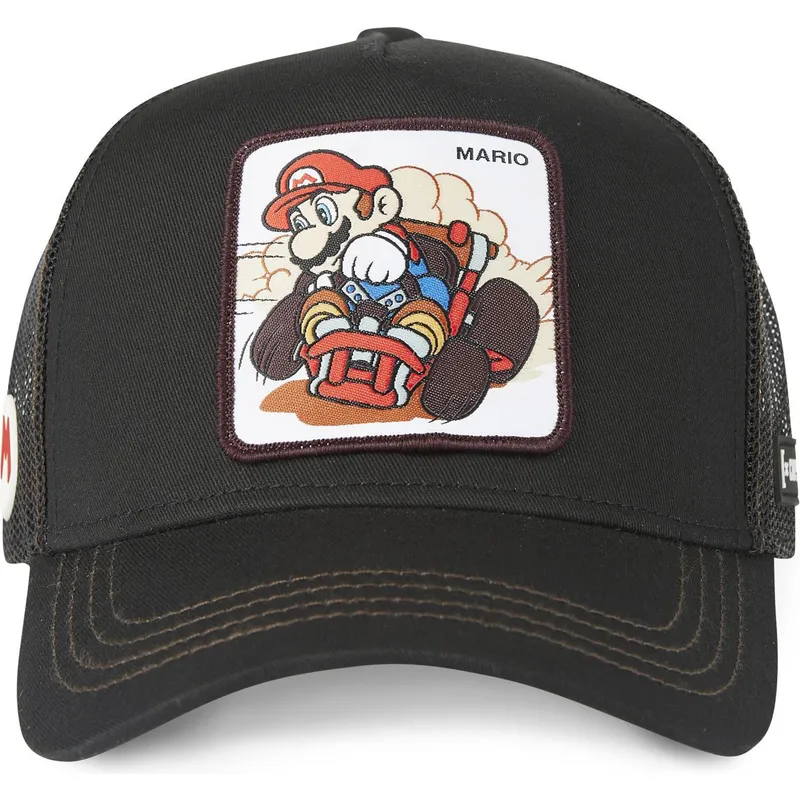 siltovka-zaoblena-cierna-snapback-kart-tur1-bros-mario-super-mario-bros-capslab