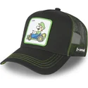 siltovka-zaoblena-cierna-snapback-kart-lui1-bros-luigi-super-mario-bros-capslab