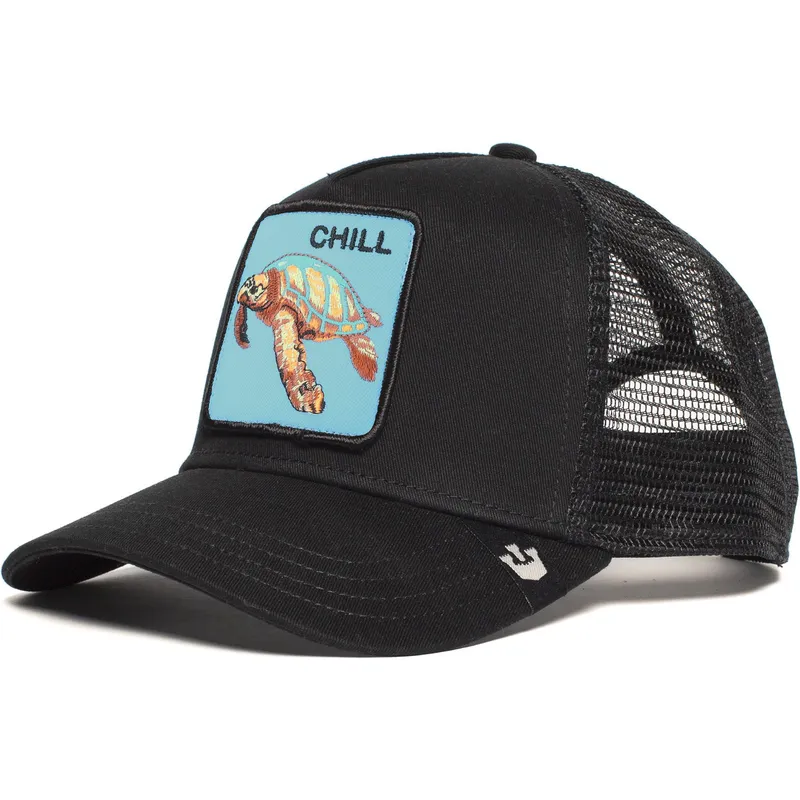 siltovka-zaoblena-cierna-snapback-chill-the-farm-goorin-bros
