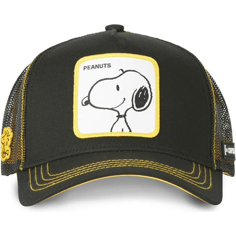 cap-zaoblena-black-snapback-snoopy-peanuts-capslab