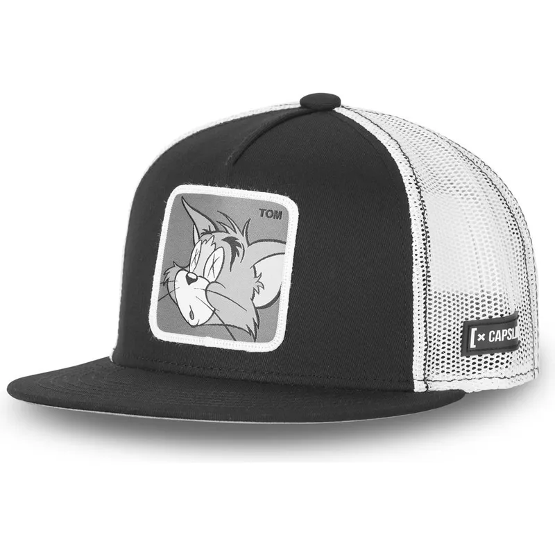 cap-rovna-black-snapback-tom-looney-tunes-capslab cap-rovna-black-snapback-tom-looney-tunes-capslab