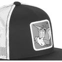 schwarze-und-weisse-truckerkappe-tom-casf-t10-looney-tunes-von-capslab