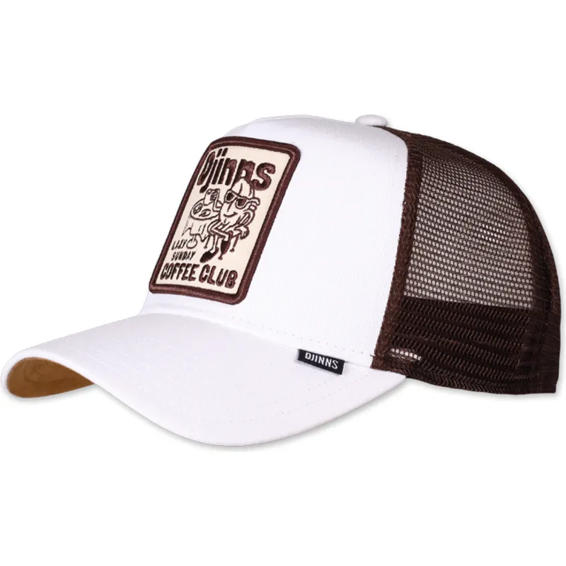 siltovka-zaoblena-biely-snapback-lazy-sunday-coffee-club-hft-djinns
