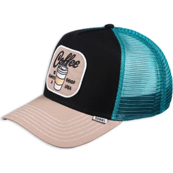 Cap zaoblená black snapback Djinns