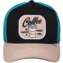 siltovka-zaoblena-cierna-snapback-coffe-is-always-a-good-idea-hft-food-djinns