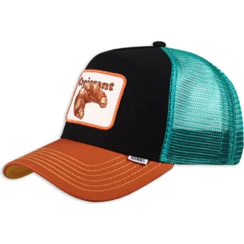 Šiltovky zaoblená kamionista čierna snapback , Croissant HFT Food Djinns