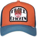 siltovka-zaoblena-hneda-snapback-fried-chicken-hft-food-djinns