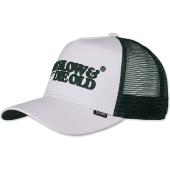 Cap zaoblená white snapback Djinns