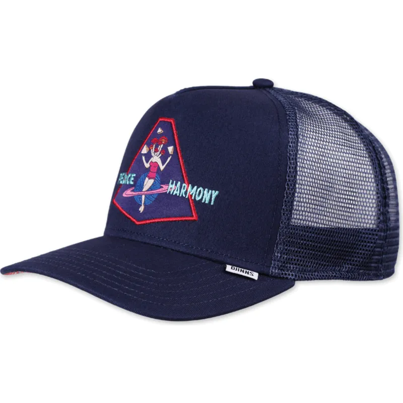siltovka-zaoblena-tmavomodra-snapback-peace-harmony-hft-djinns
