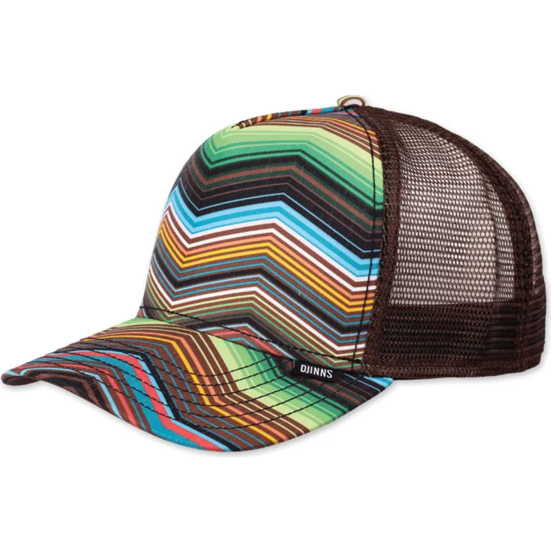 siltovka-zaoblena-hneda-snapback-hft-psycho-zigzag-djinns