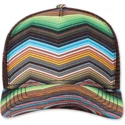 siltovka-zaoblena-hneda-snapback-hft-psycho-zigzag-djinns