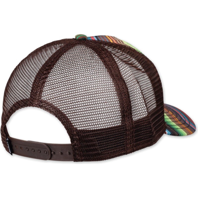 djinns-hft-psycho-zigzag-brown-trucker-hat