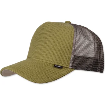 Šiltovka zaoblená zelená snapback HFT WaffleJersey Djinns