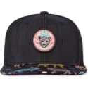 siltovka-rovna-cierna-snapback-gepard-linen-rev-djinns