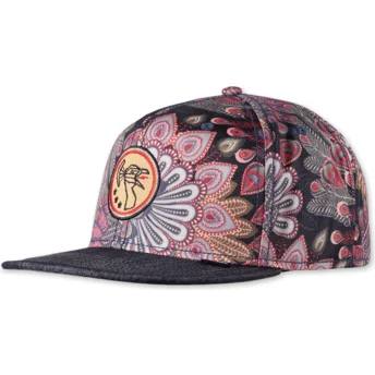 Cap rovná black snapback Djinns