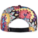 gorra-plana-multicolor-snapback-peacock-linen-de-djinns