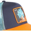 siltovka-zaoblena-tmavomodra-snapback-super-saiyan-blue-cas-gok2-son-goku-dragon-ball-capslab