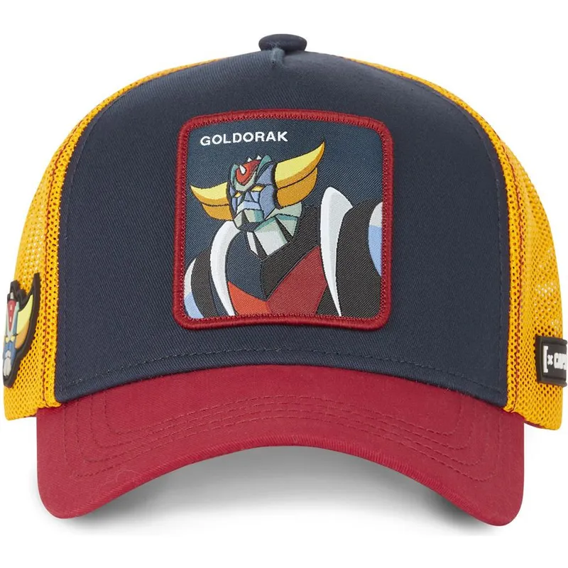 siltovka-zaoblena-tmavomodra-snapback-goldorak-cas-gol2-grendizer-robot-grendizer-capslab