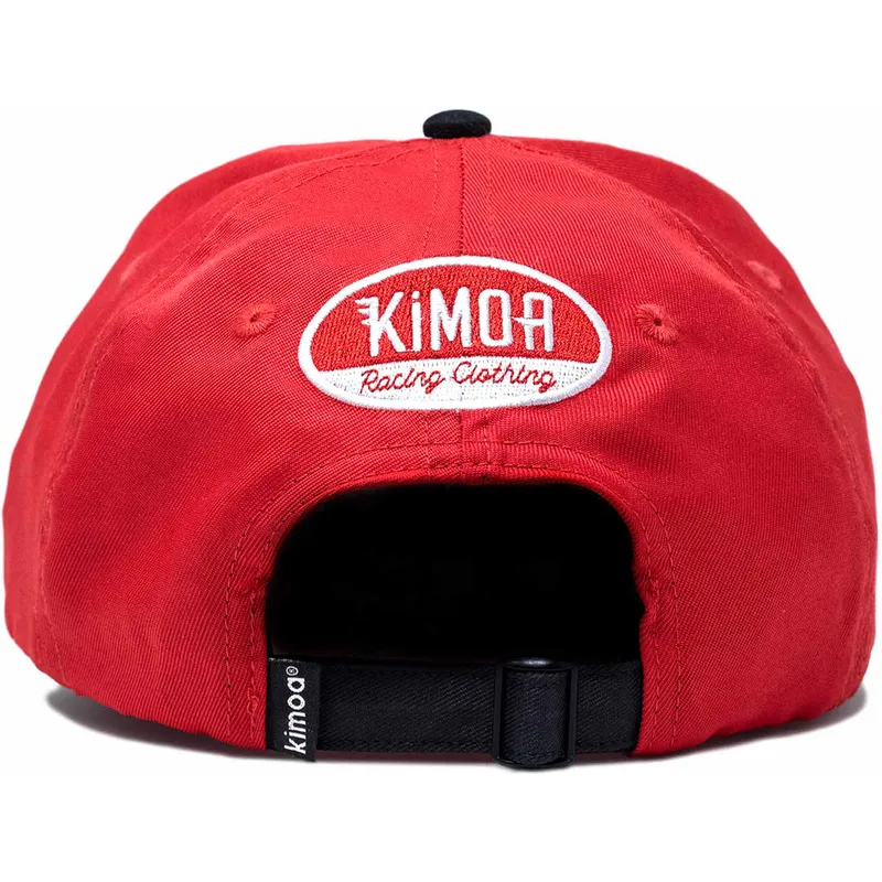 cap-zaoblena-red-adjustable-strap-kimoa