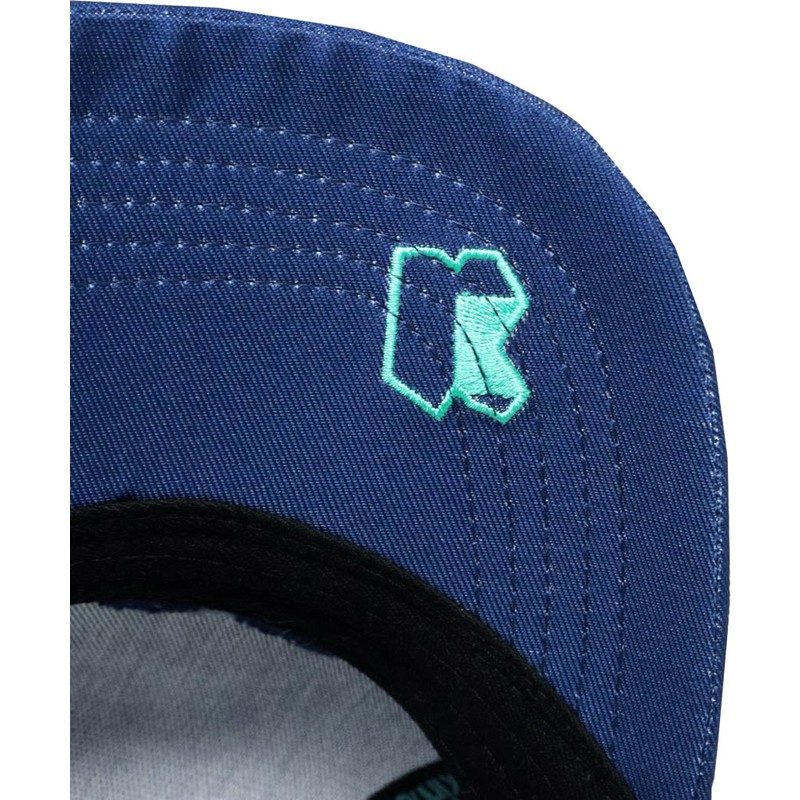 kimoa-curved-brim-minimal-navy-blue-adjustable-cap