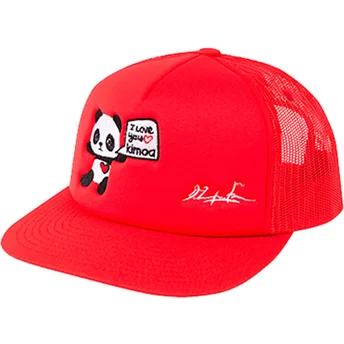 Cap rovná red snapback Kimoa