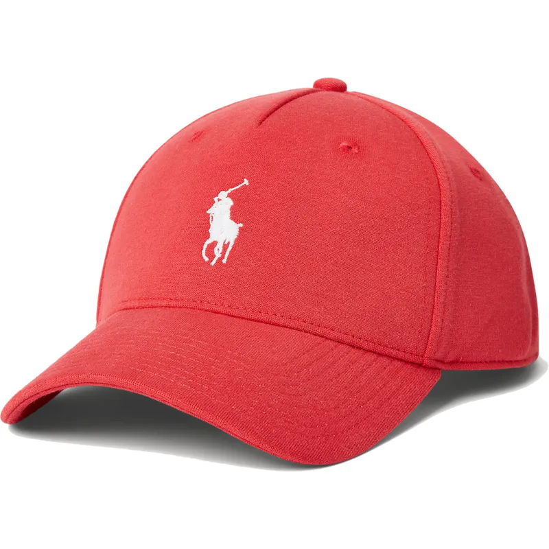 cap-zaoblena-red-snapback-polo-ralph-lauren
